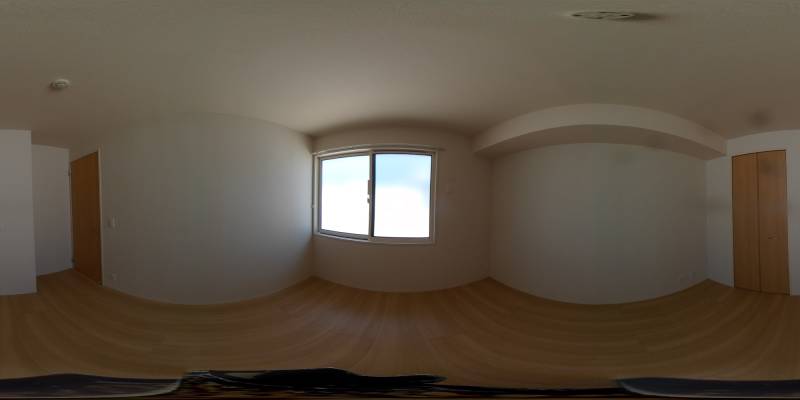 パノラマ画像洋室