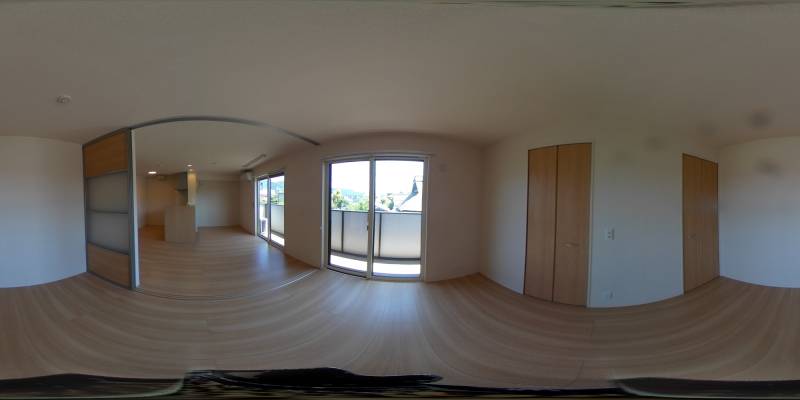 パノラマ画像洋室