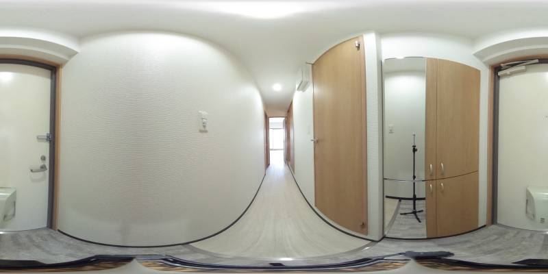 パノラマ画像玄関