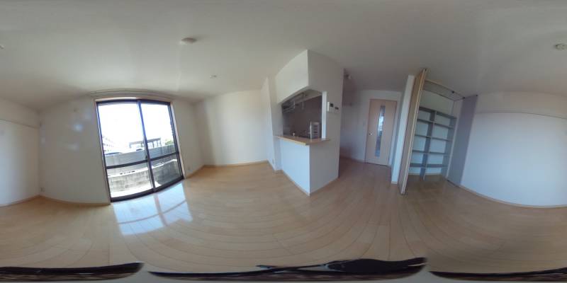 パノラマ画像リビング