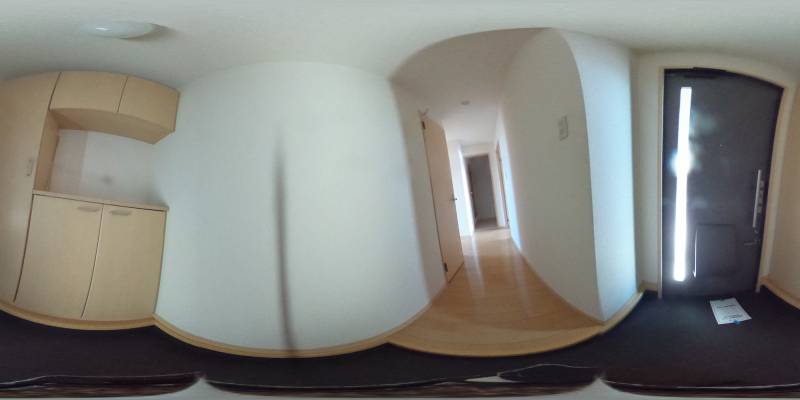 パノラマ画像玄関