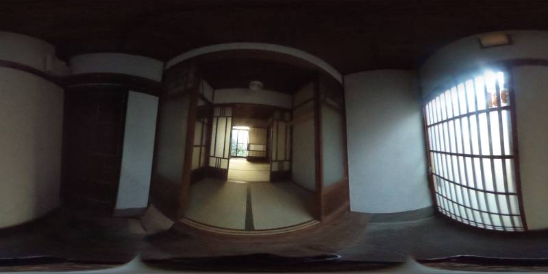 パノラマ画像玄関