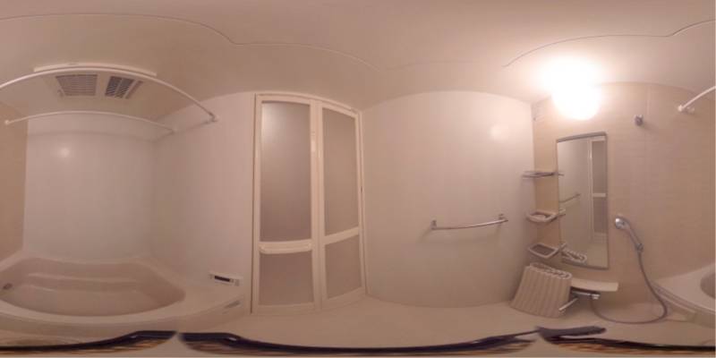 パノラマ画像バスルーム