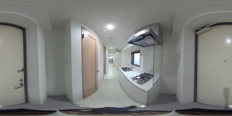 パノラマ画像玄関