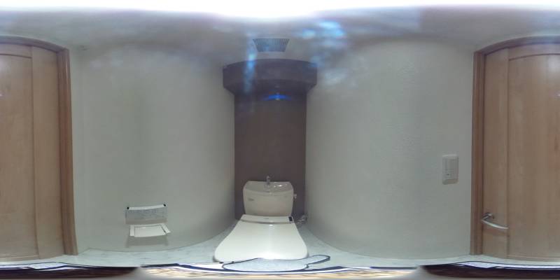 パノラマ画像トイレ