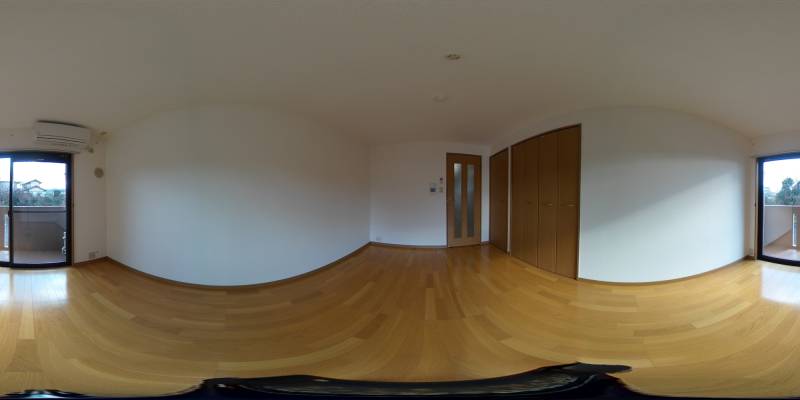 パノラマ画像リビング