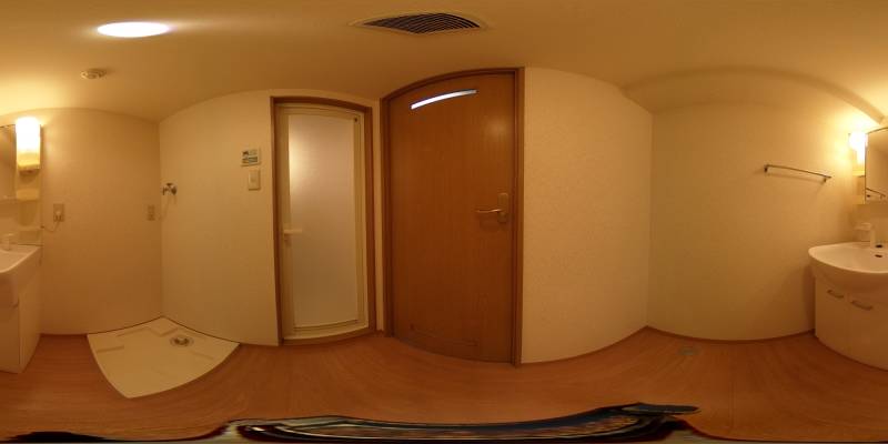 パノラマ画像洗面所