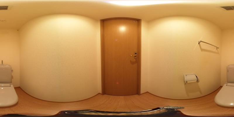 パノラマ画像トイレ