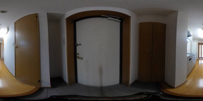 パノラマ画像玄関