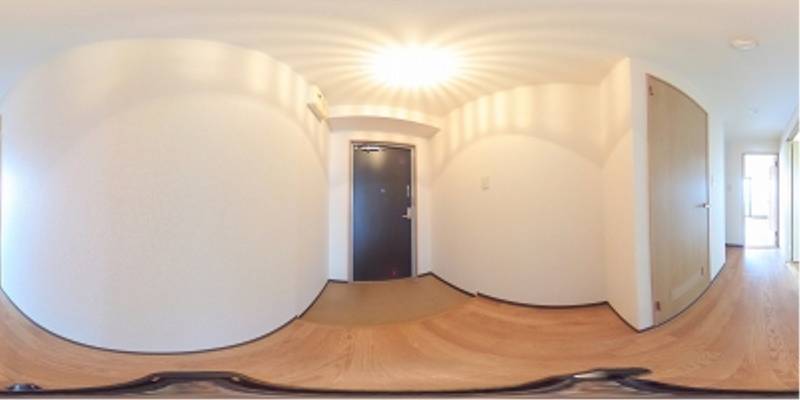 パノラマ画像玄関