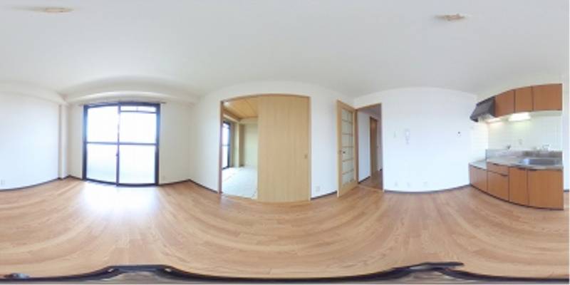 パノラマ画像リビング