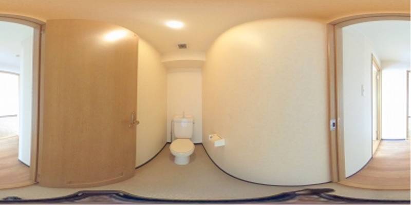 パノラマ画像トイレ