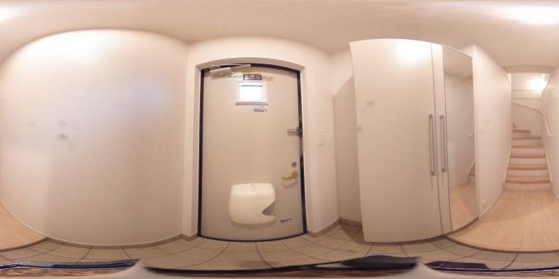 パノラマ画像玄関