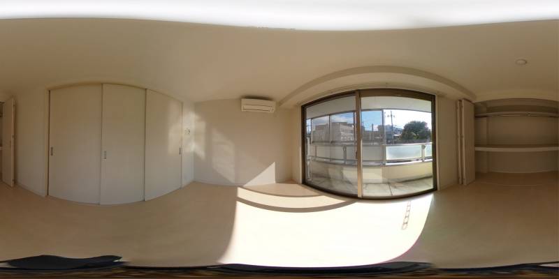 パノラマ画像洋室