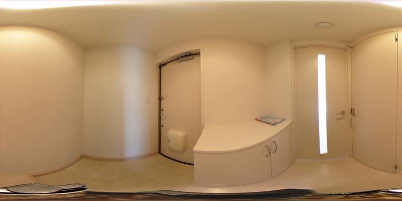 パノラマ画像玄関