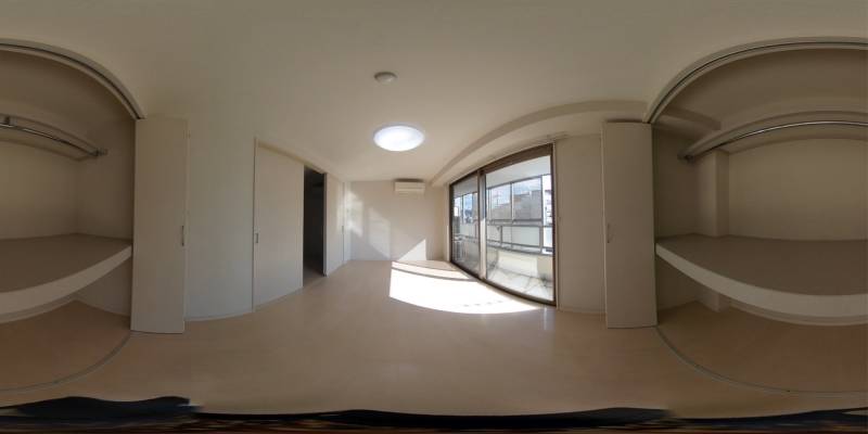 パノラマ画像洋室