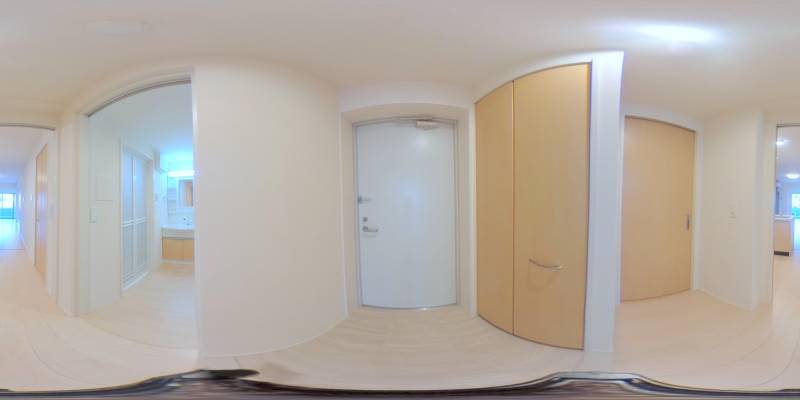 パノラマ画像玄関