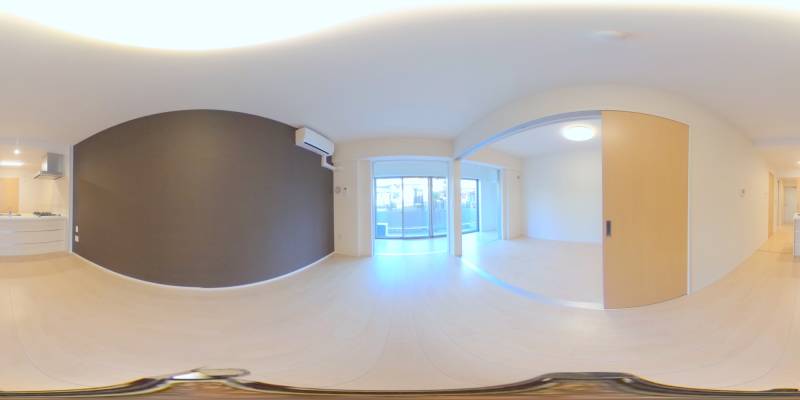 パノラマ画像リビング