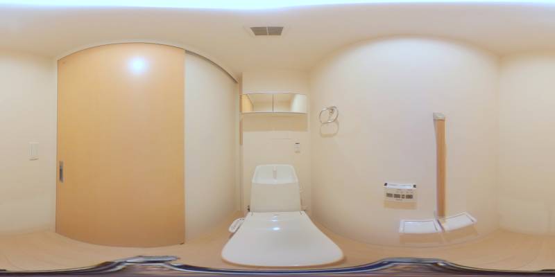 パノラマ画像トイレ