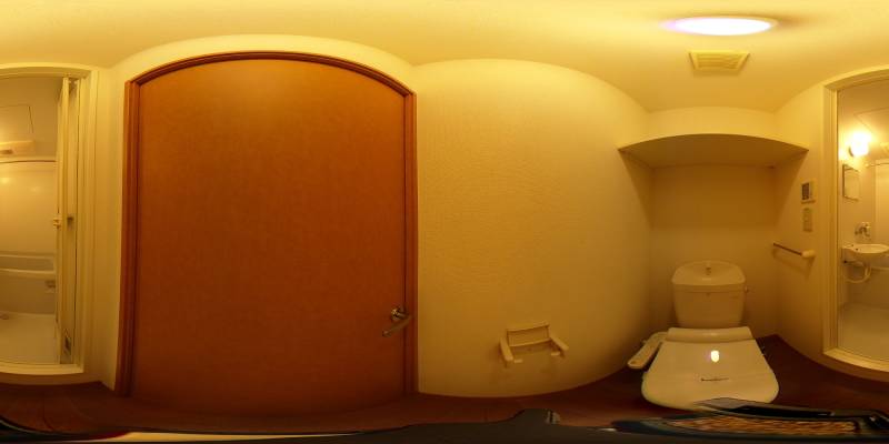 パノラマ画像トイレ