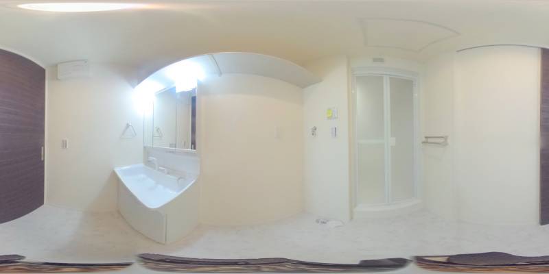 パノラマ画像洗面所