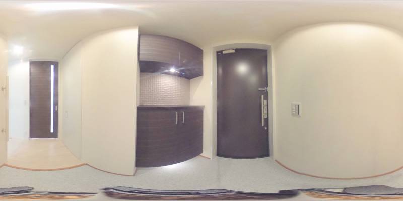 パノラマ画像玄関