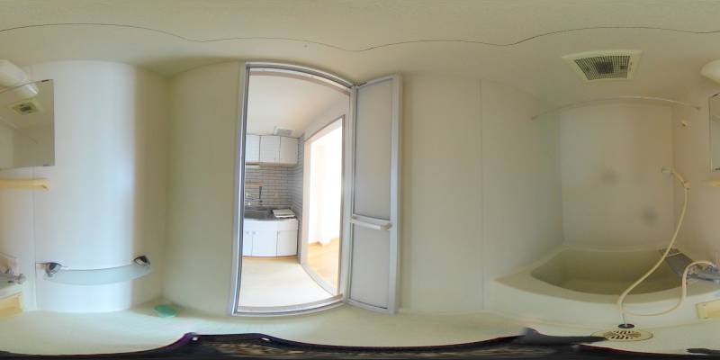 パノラマ画像バスルーム
