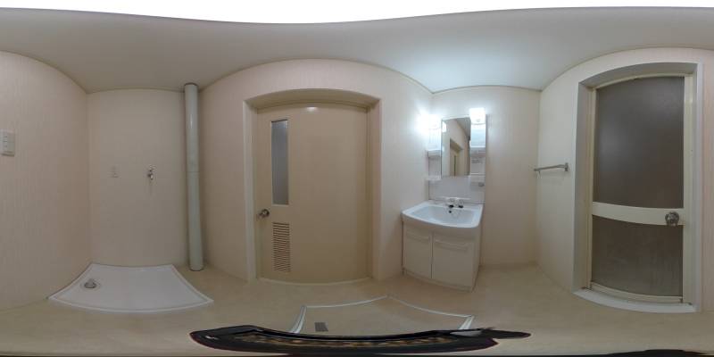 パノラマ画像洗面所