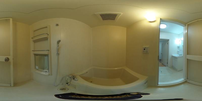 パノラマ画像バスルーム