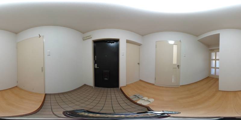 パノラマ画像玄関