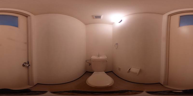 パノラマ画像トイレ