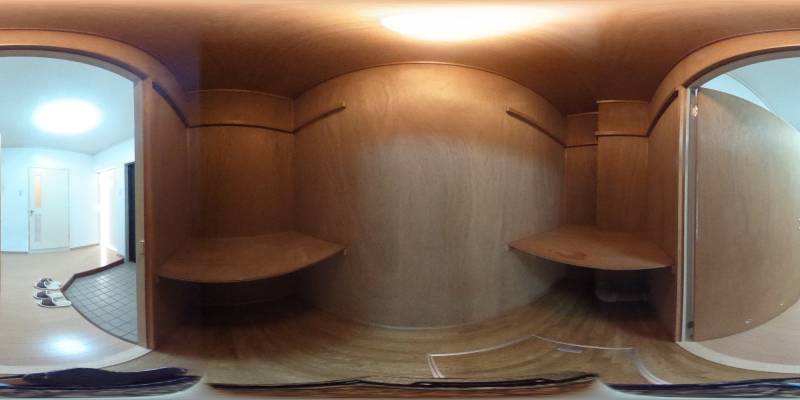 パノラマ画像玄関