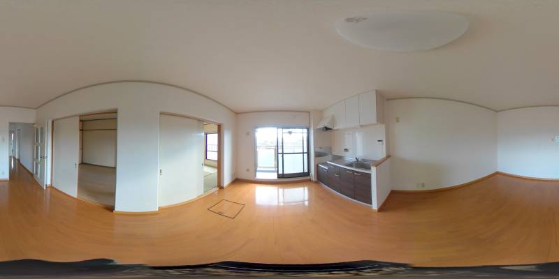 パノラマ画像洋室