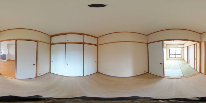 パノラマ画像洋室