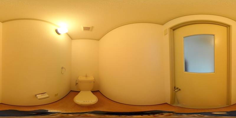 パノラマ画像トイレ