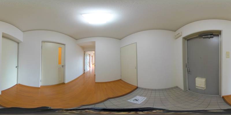 パノラマ画像玄関