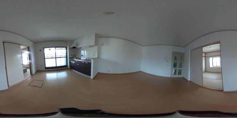 パノラマ画像洋室