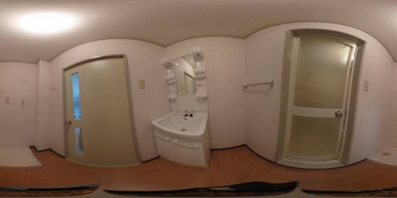 パノラマ画像洗面所