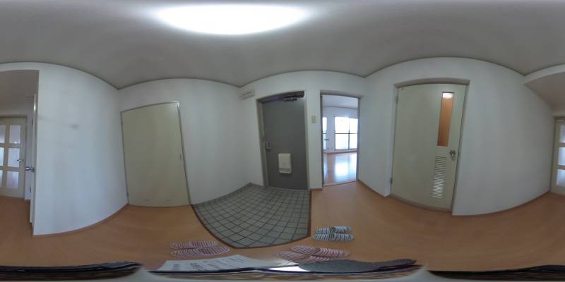 パノラマ画像玄関