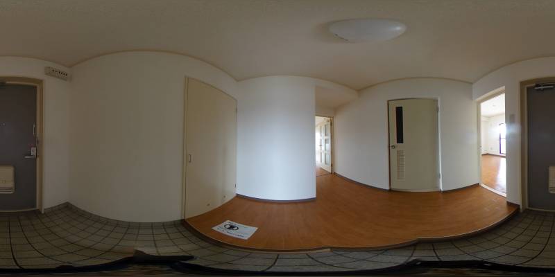 パノラマ画像玄関