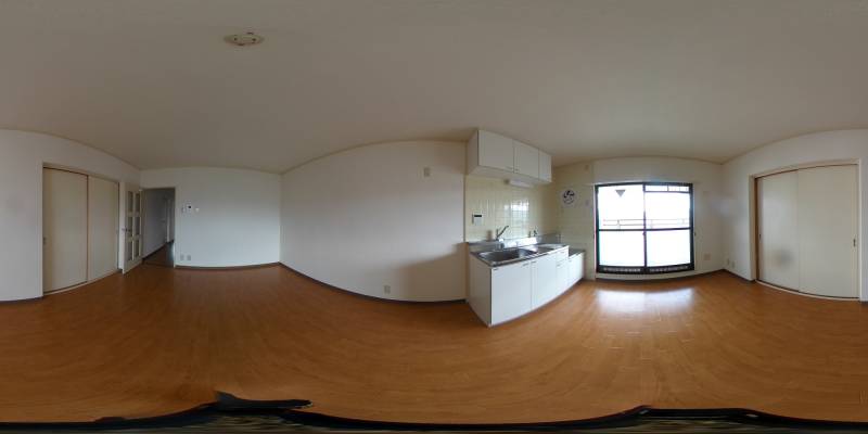 パノラマ画像リビング