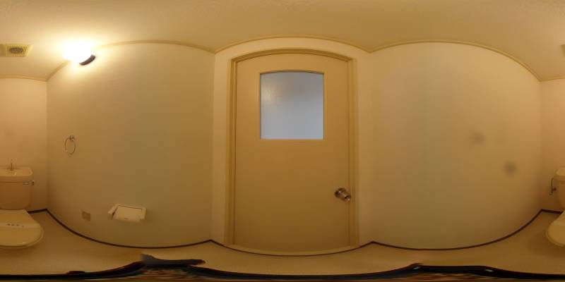 パノラマ画像トイレ