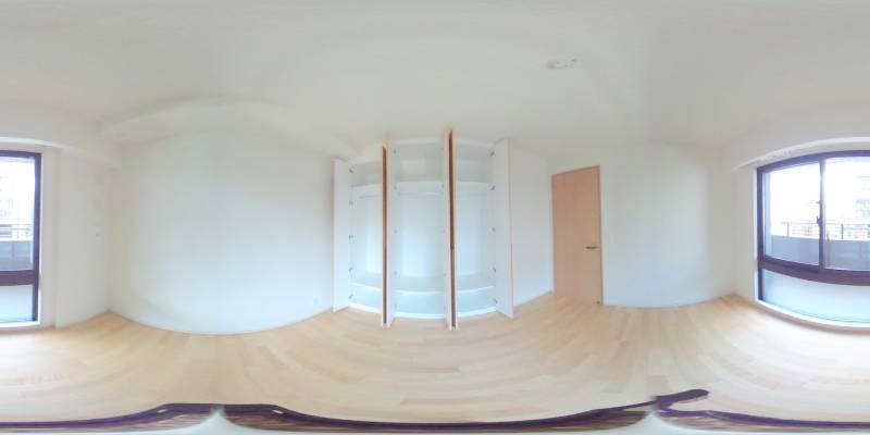 パノラマ画像洋室