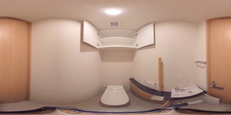 パノラマ画像トイレ