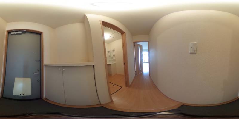 パノラマ画像玄関