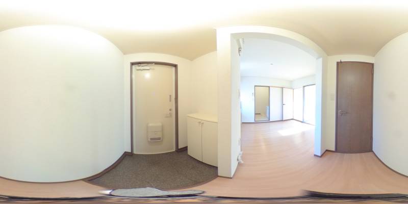 パノラマ画像玄関