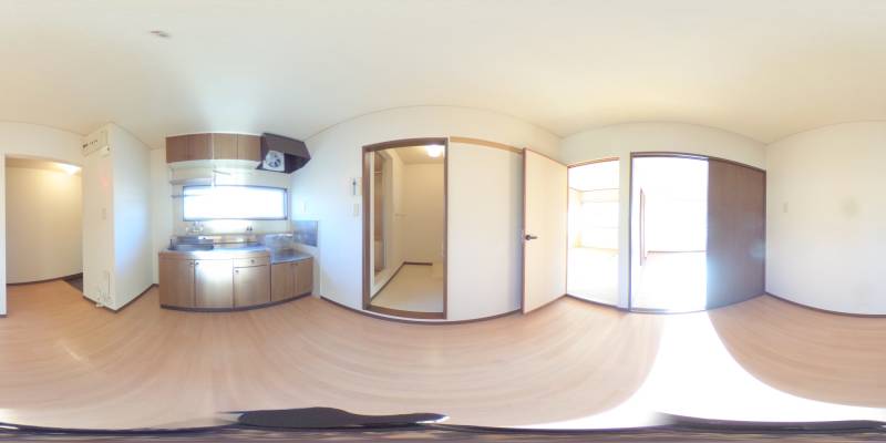 パノラマ画像リビング