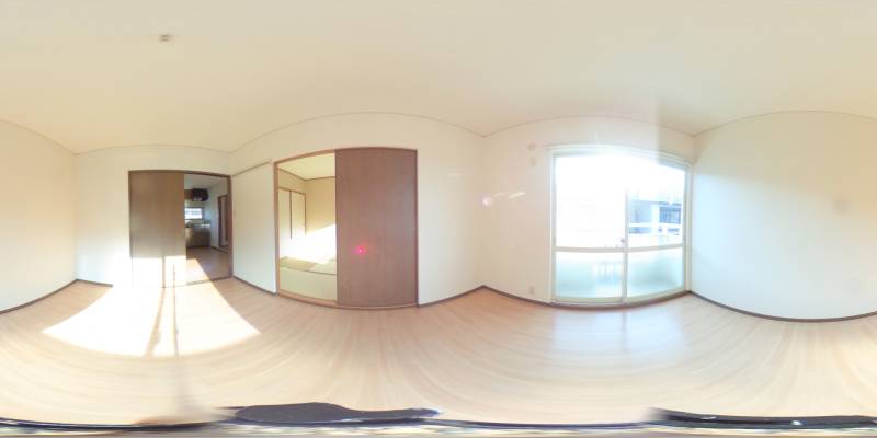 パノラマ画像洋室