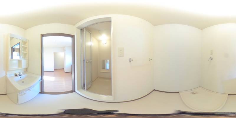 パノラマ画像洗面所