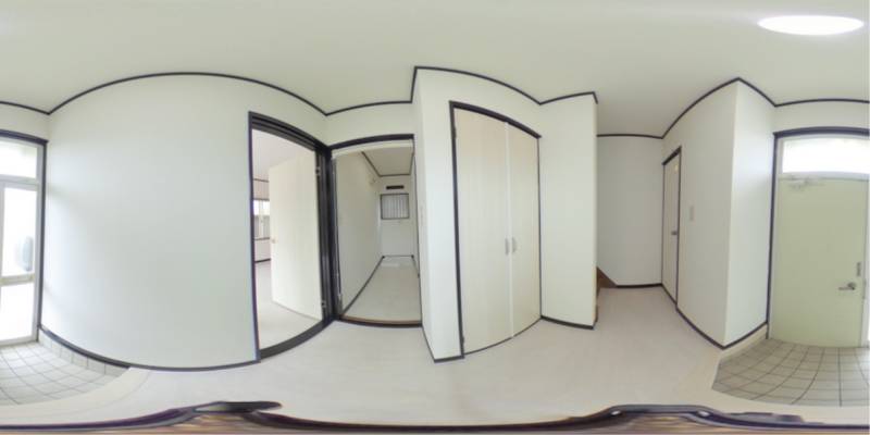 パノラマ画像玄関